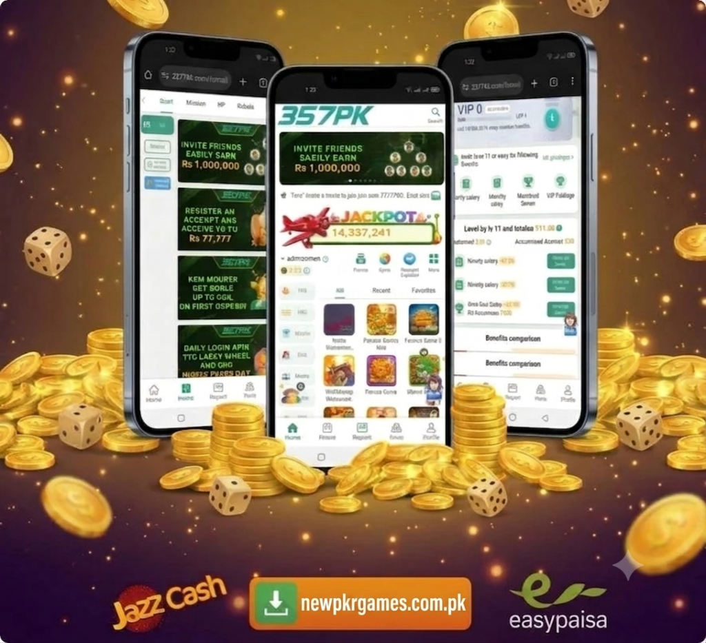 57PK Game APK home screen on Android